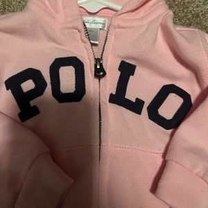 Pink Polo Baby’s Jacket, 12 Months